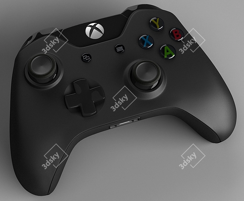 Gamer's Choice Xbox Gamepad 3D model image 1