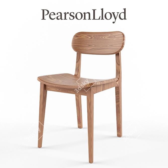 Sleek and Stylish Pearson Chair 3D model image 1