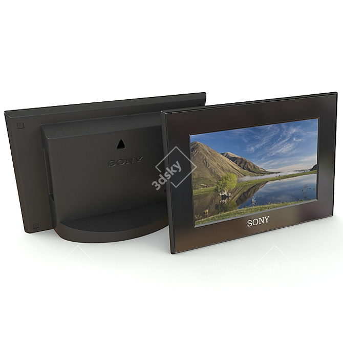 Sony DPF-C700 Digital Picture Frame 3D model image 1