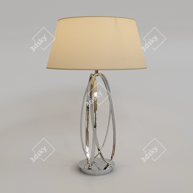 Elegant Schuller Ovalos Table Lamp 3D model image 1