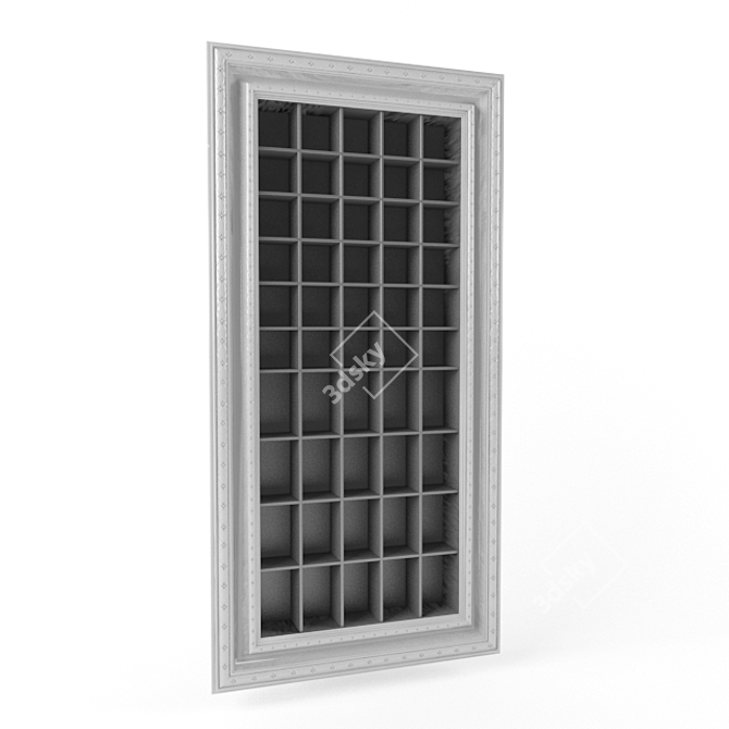 Modern Floating Wall Shelf 3D model image 1