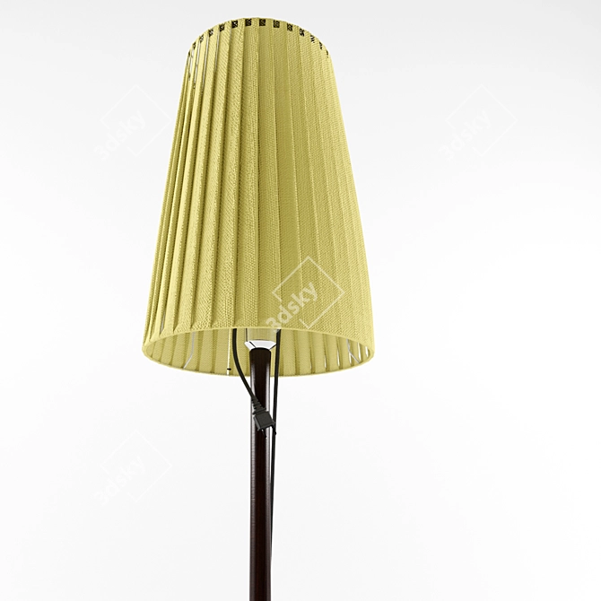 Modern Minimalist Floor Lamp 3D model image 2