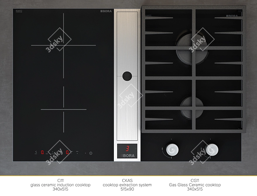 Bora Classic: The Ultimate Cooking Experience 3D model image 2