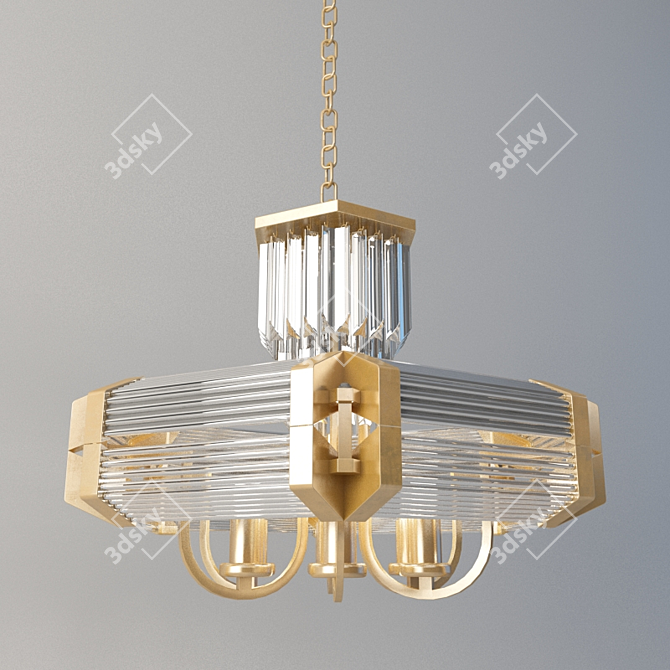 Elegance Illumination - Ceiling Light 3D model image 1