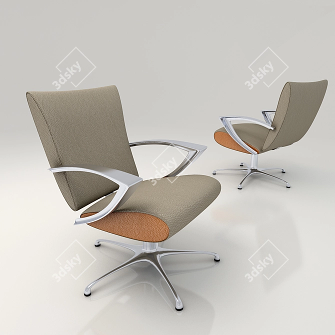 Executive Office Chair (90x85x92h) 3D model image 1