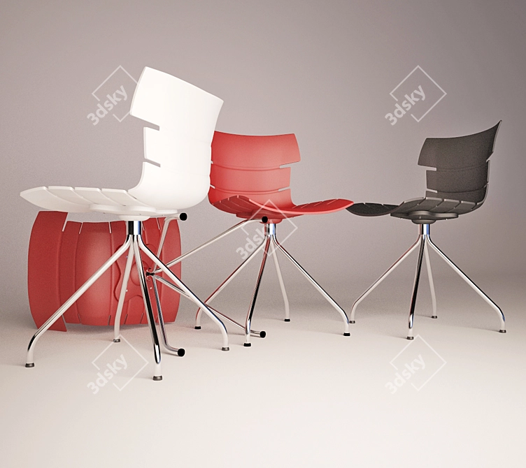 Cosmo Return Chair: Maximize Comfort 3D model image 1