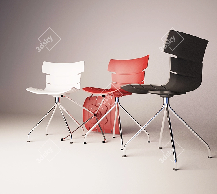 Cosmo Return Chair: Maximize Comfort 3D model image 2