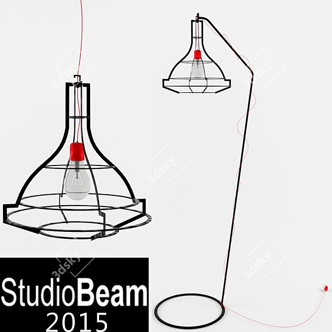 Eliie Mae Studio Beam Lighting 3D model image 1