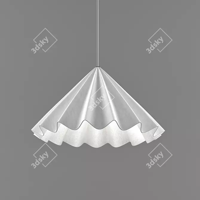 Elegant Motion Pendant 3D model image 3