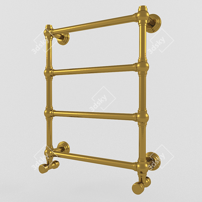 WarmLux Heated Towel Rail 3D model image 1