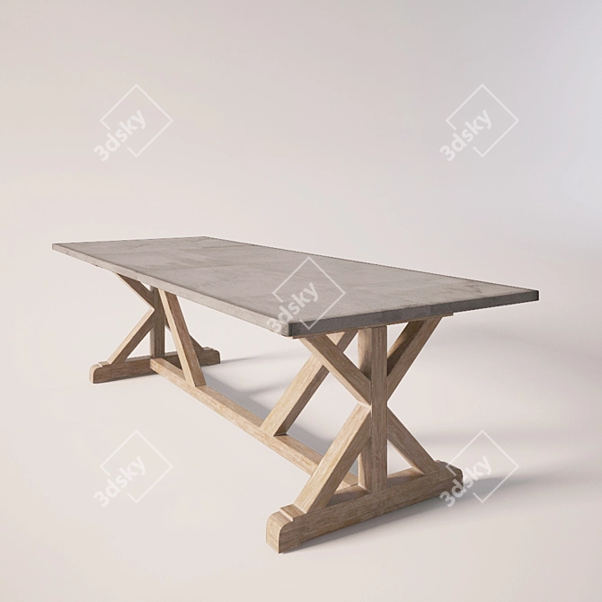 Elegant Table Collection 3D model image 2