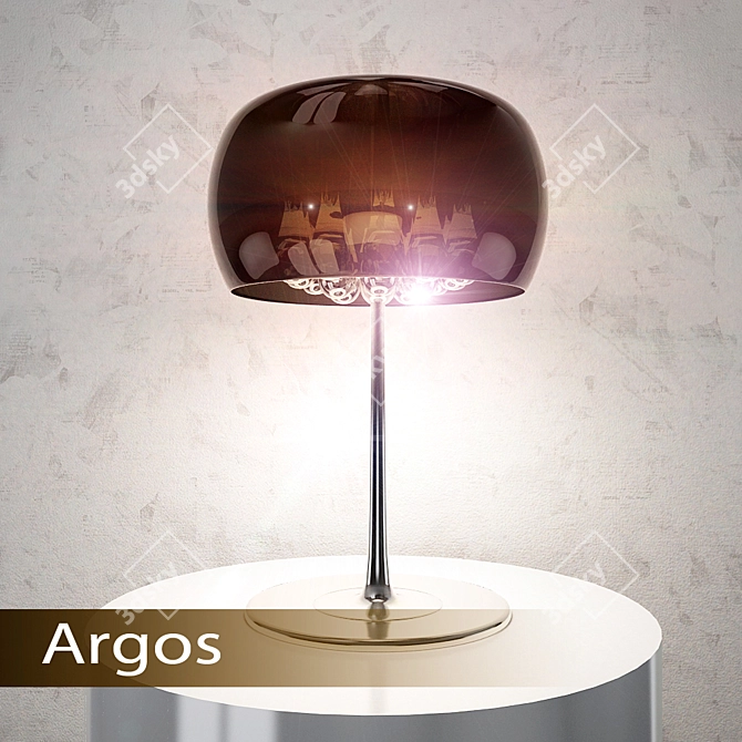 Sophisticated Argos Pendant Light 3D model image 1