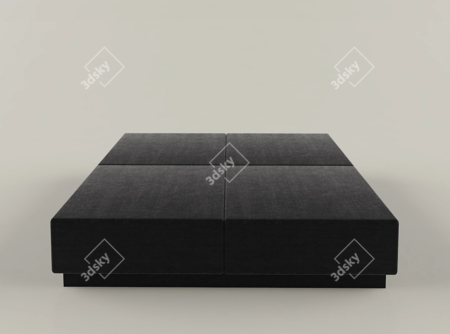 Modern Coffee Table 3D model image 3