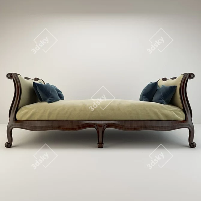 Classic Sofa 3D model image 1