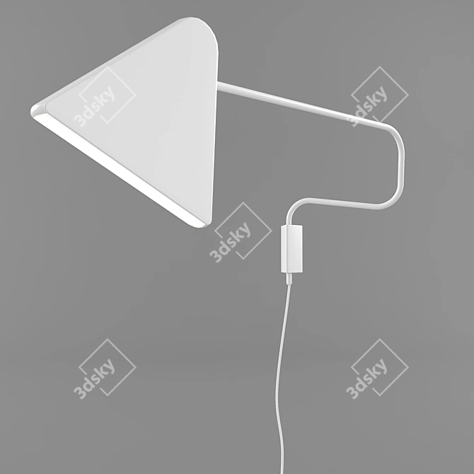 Illuminating Innovation: IKEA PS 2012 LED Wall Lamp 3D model image 1