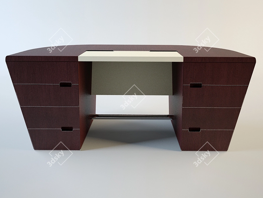 Ultom 16 Gradi Executive Table 3D model image 1