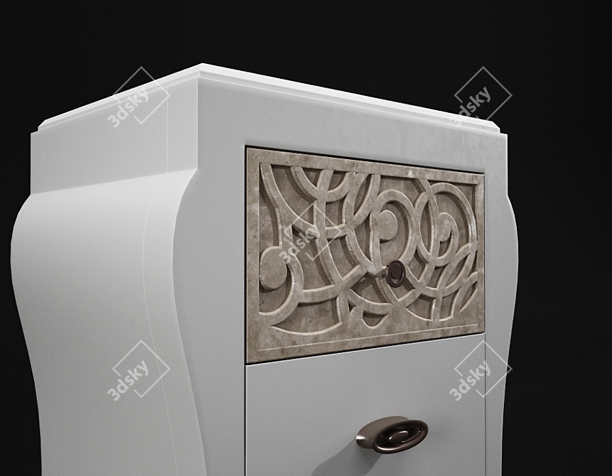 Arkeos E320 Nightstand 3D model image 3