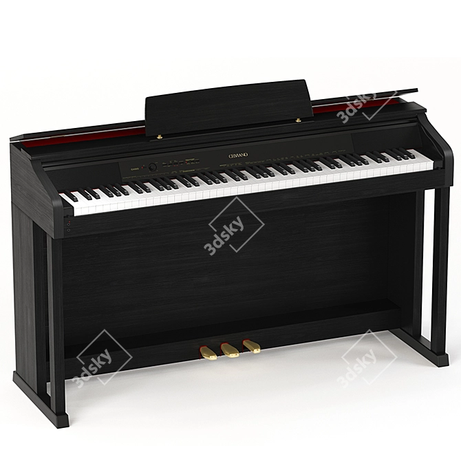 Celviano AP-460: High-quality Digital Piano 3D model image 2