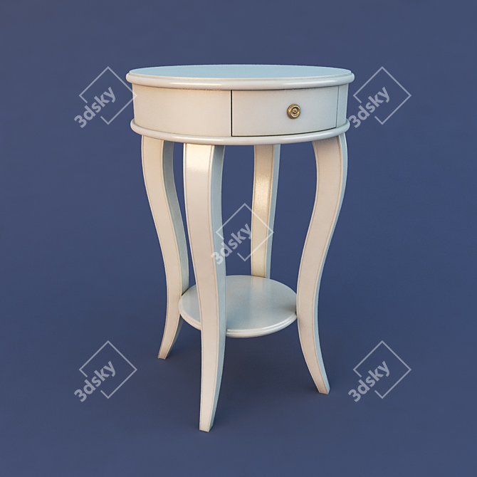 Modern BA 630-3 Coffee Table 3D model image 1