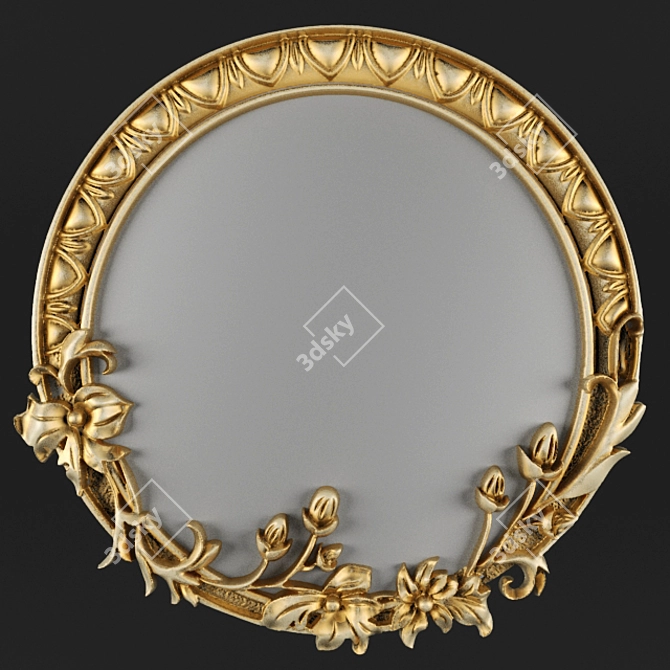 Reflective Elegance 3D model image 1