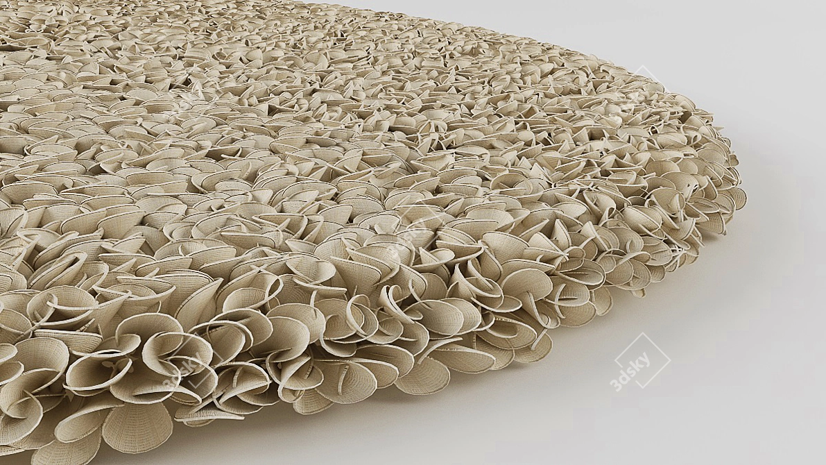 Unique Art Carpet: Exceptional Style 3D model image 1