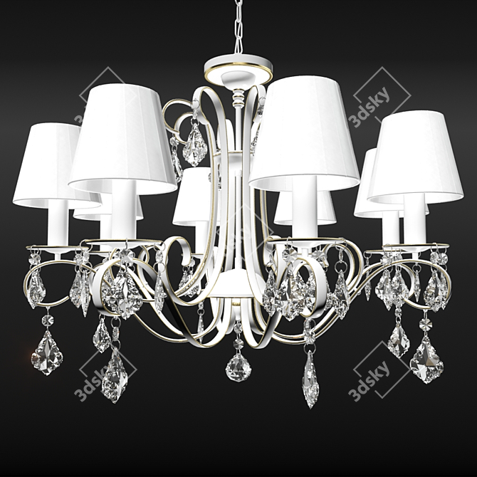 Modern Classic Chandelier 3D model image 1