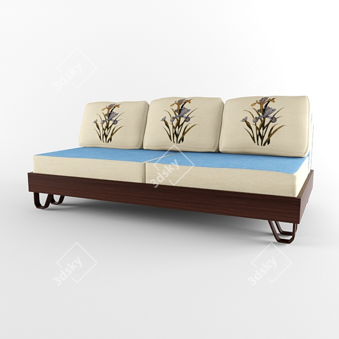 Convertible Chameleon Sofa Bed 3D model image 1