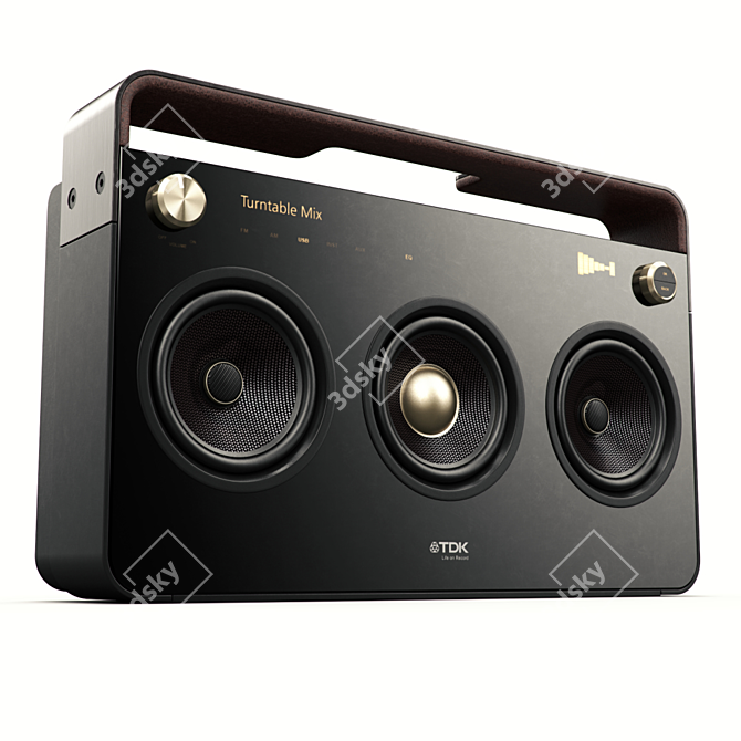 Premium Sound, Ultimate Portability! 3D model image 1