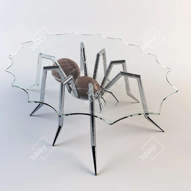 Spiderweb Coffee Table 3D model image 1