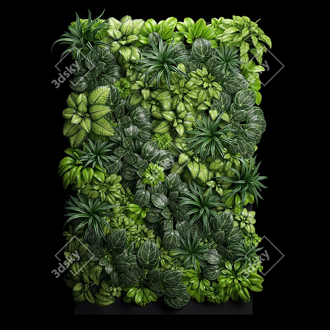 EcoWall Living Panel 3D model image 1