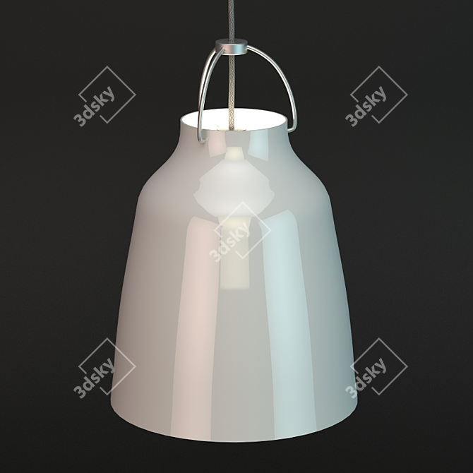 Ethereal Lumina Pendant 3D model image 2