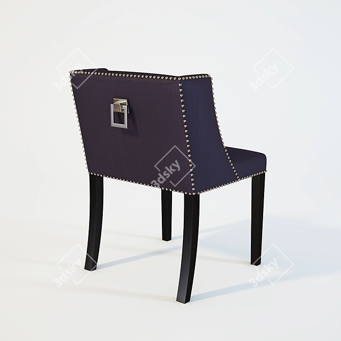 Stylish EICHHOLTZ ST JAMES Chair 3D model image 2