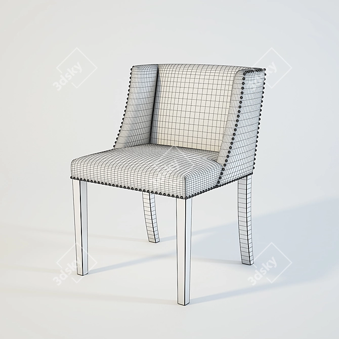 Stylish EICHHOLTZ ST JAMES Chair 3D model image 3