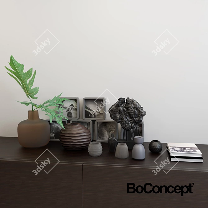 Boconcept Decor Set 3D model image 1