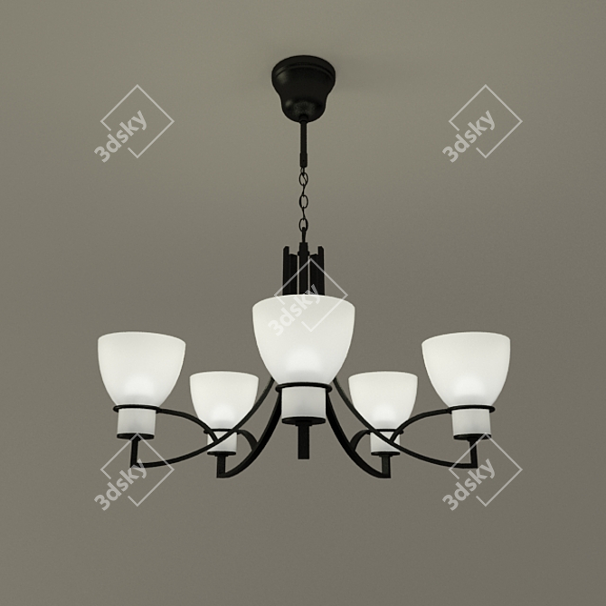 Dorris Suspension: 5 Shades of Light 3D model image 2