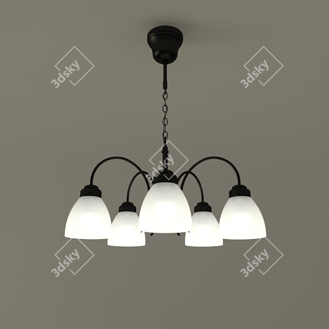 Rismon IKEA / 5-Shade Suspension 3D model image 2