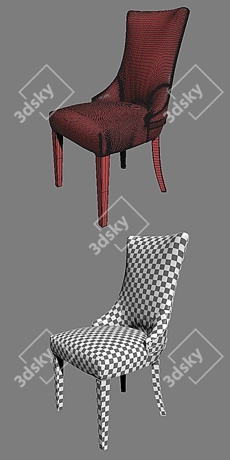 Modern Aiveen Daly Electra Chair 3D model image 3