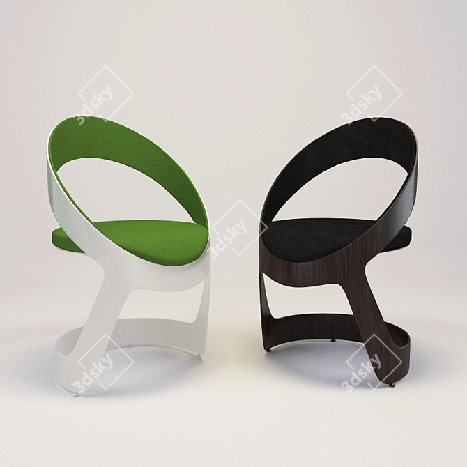 ErgoComfort Chair 3D model image 1