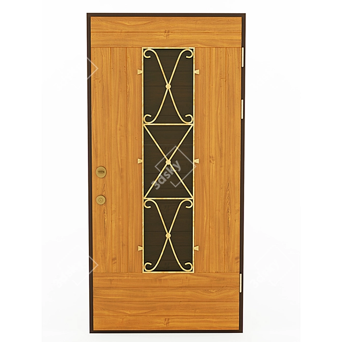 Premium Wood Doors by Kommunar 3D model image 1