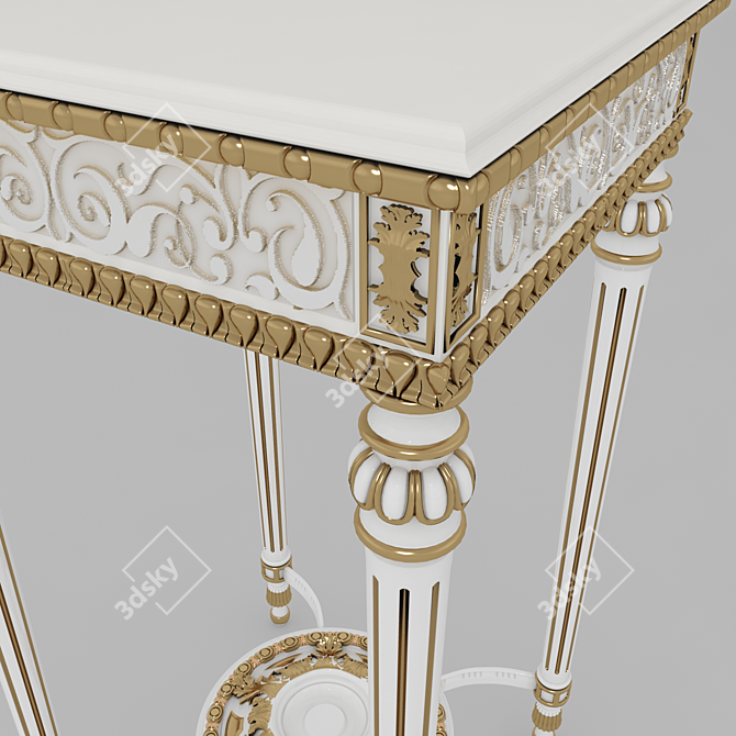 Classic Table Lamp 3D model image 2