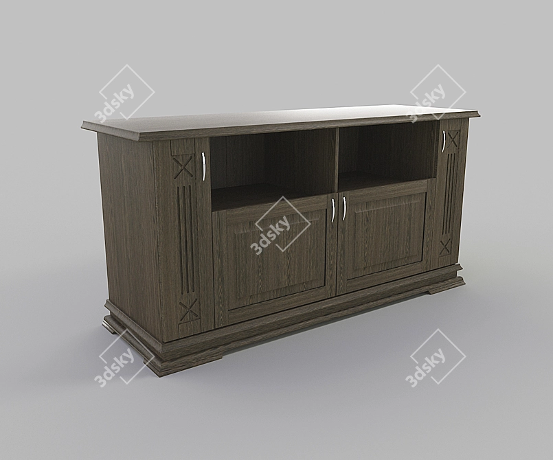 Provence TV Stand 3D model image 2