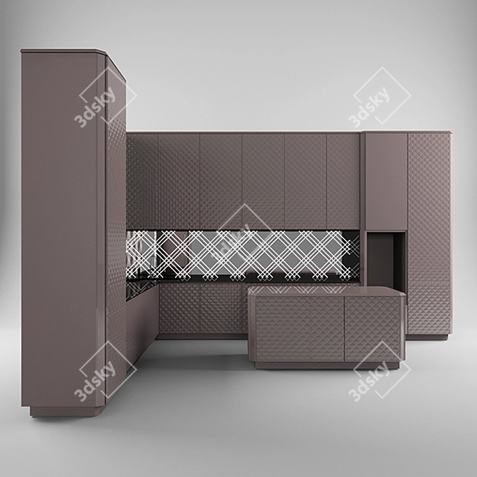 SCIC Sartoria - Sleek Kitchen Solution 3D model image 1