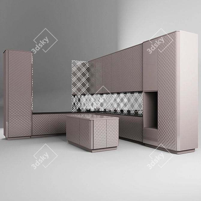 SCIC Sartoria - Sleek Kitchen Solution 3D model image 2