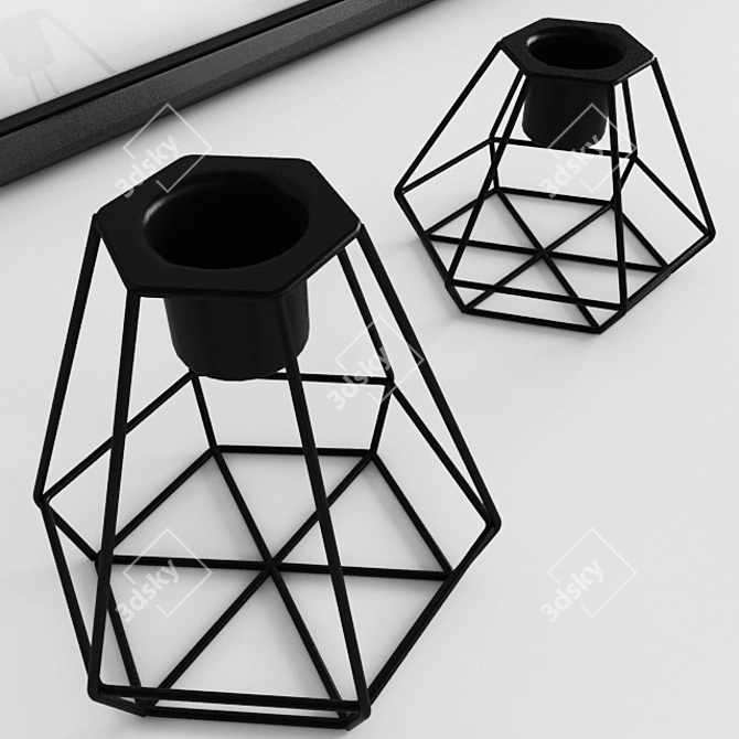 BoConcept Diamond Decoration Set 3D model image 3