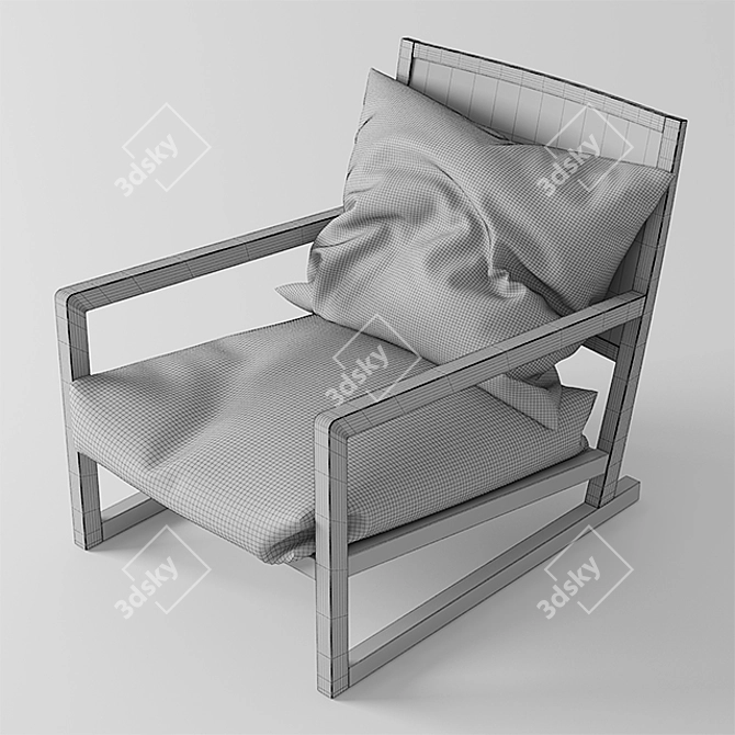 MAXALTO Clio Armchair - Luxurious Comfort 3D model image 3