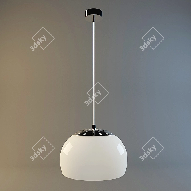 Elegant Massive Ibsen Pendant 3D model image 1