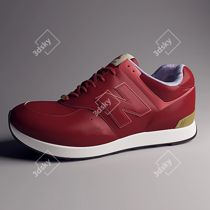 The Red Lion: New Balance 576 3D model image 2