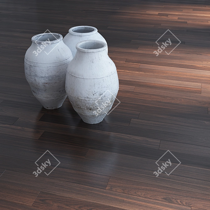 CosLoc Dark Chocolate Flooring 3D model image 2