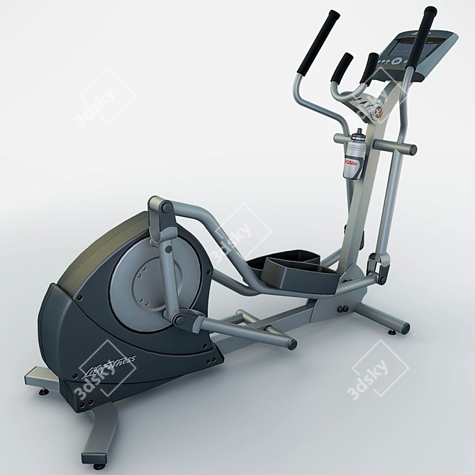 Life Fitness X1 ADV Elliptical: Ultimate Cardio Trainer 3D model image 1