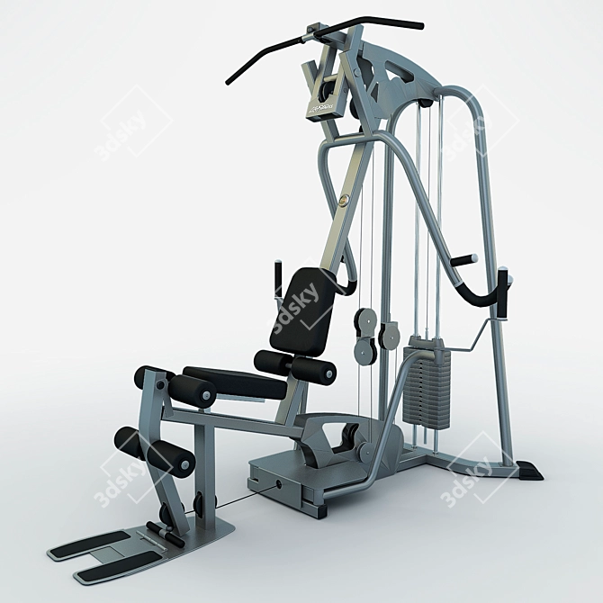 Ultimate Fitness Power Trainer 3D model image 1